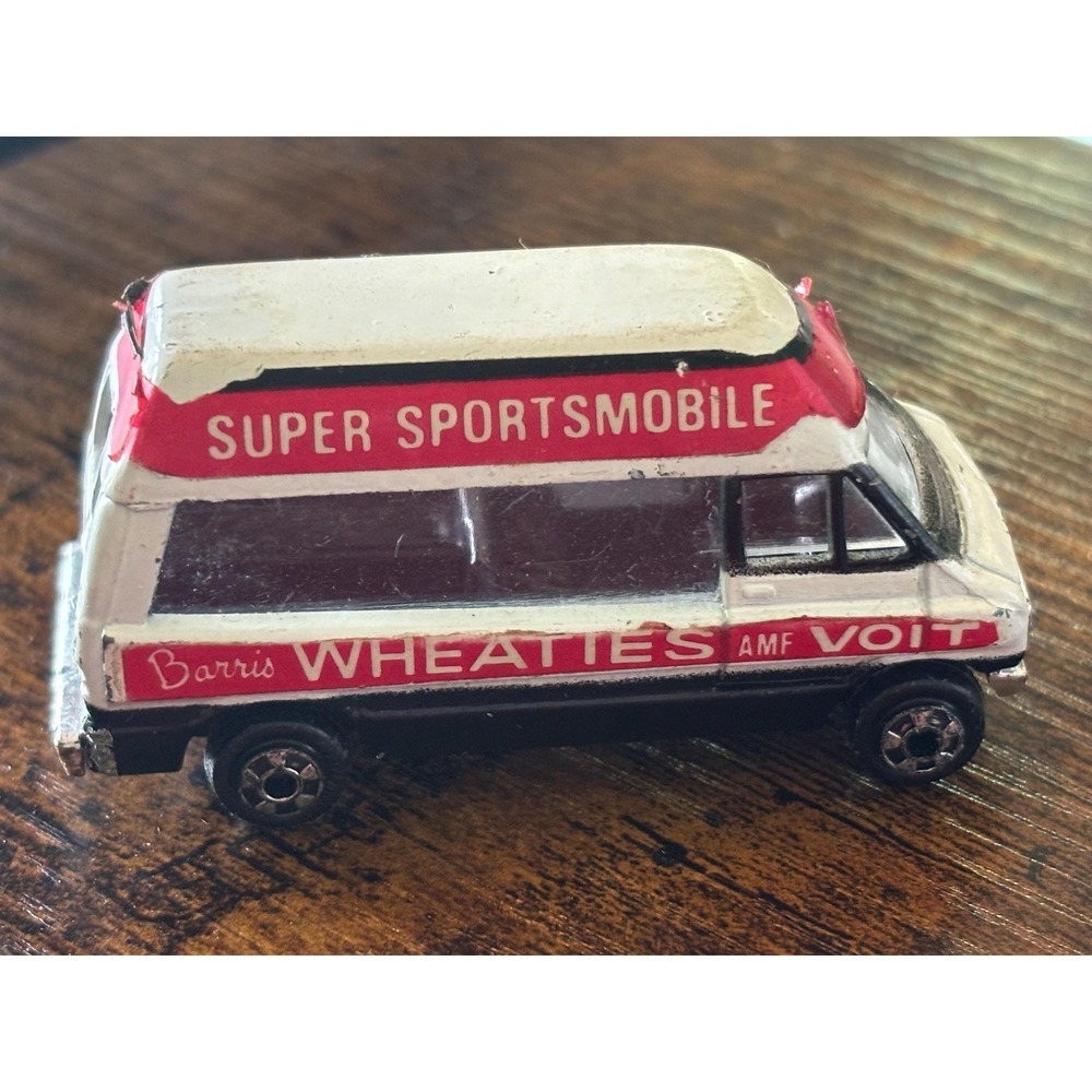 Vintage 1977 Zylmex Wheaties Van: Diecast Dodge Sportsmobile P342